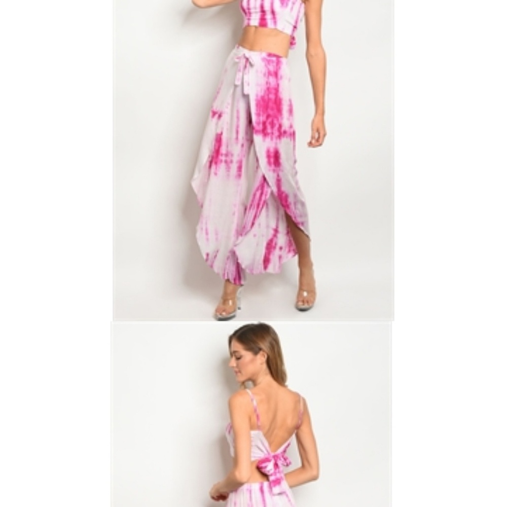 Tie dye top and pant set - Picture 2 of 8